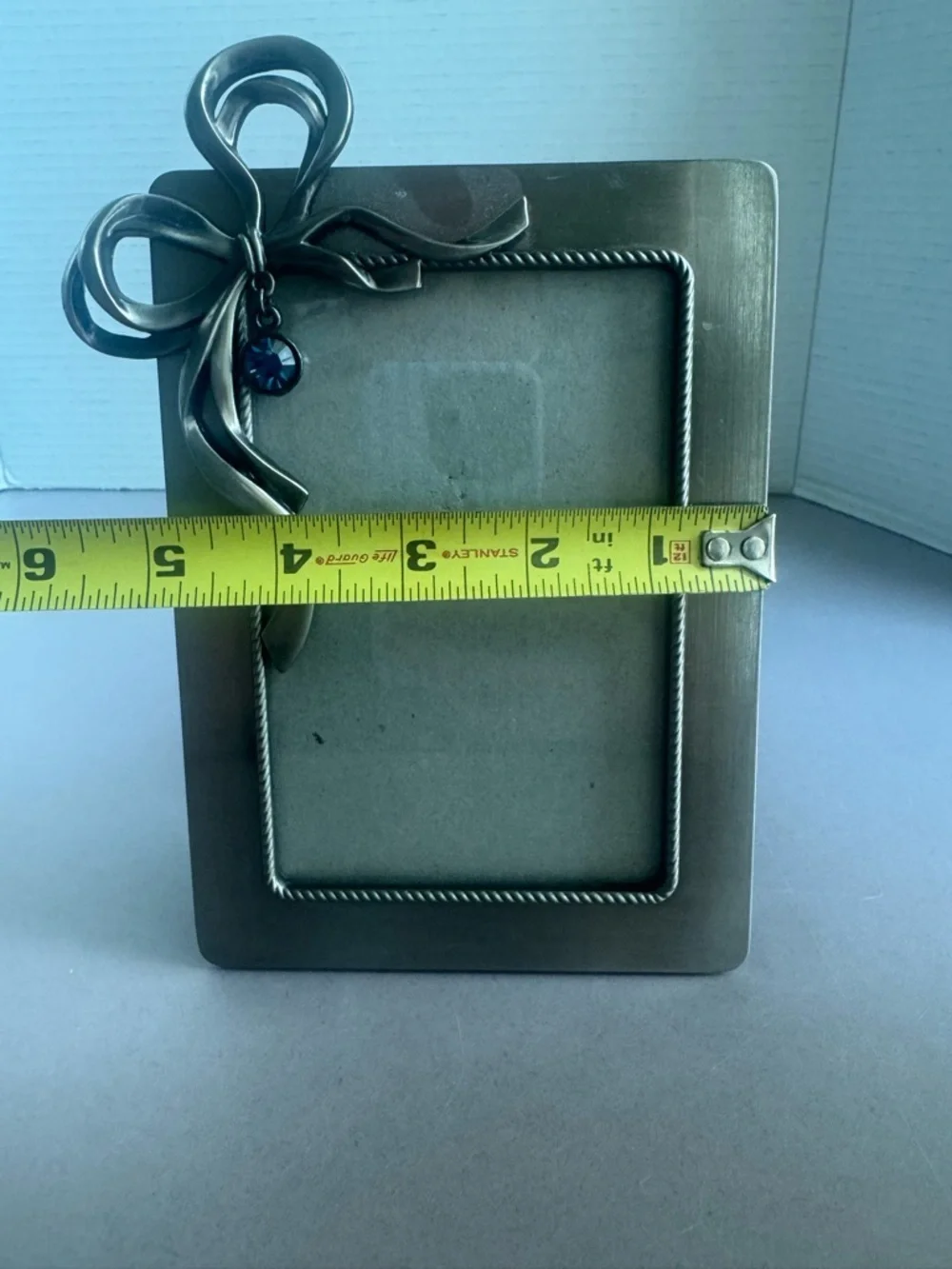 Vintage Carri Silver Tone Burnes Photo Frame